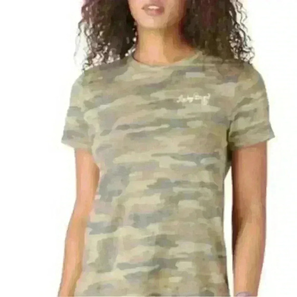 Lucky Brand Super Soft Tee Camo' Graphic Print T-Shirt - Picture 2 of 4